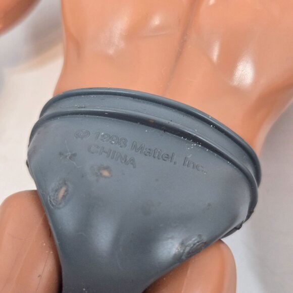 Vintage 1998 Max Steel 12" Action Figures Lot of 2 1:6 Scale Nude Mattel - Picture 9 of 12